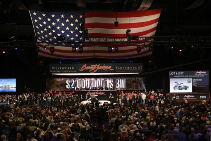 Barrett-Jackson Scottsdale Auction Celebrates Incredible Start to New Year Demonstrating Strength of Collector Car Hobby with 100% Sell-Through