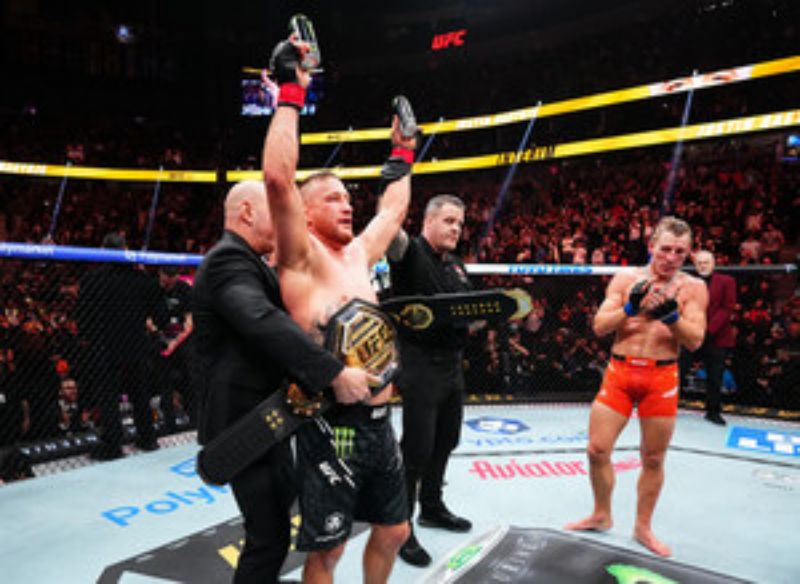 Monster Energy's Justin Gaethje Defeats Paddy Pimblett to Claim UFC Interim Lightweight Championship Title at UFC 324