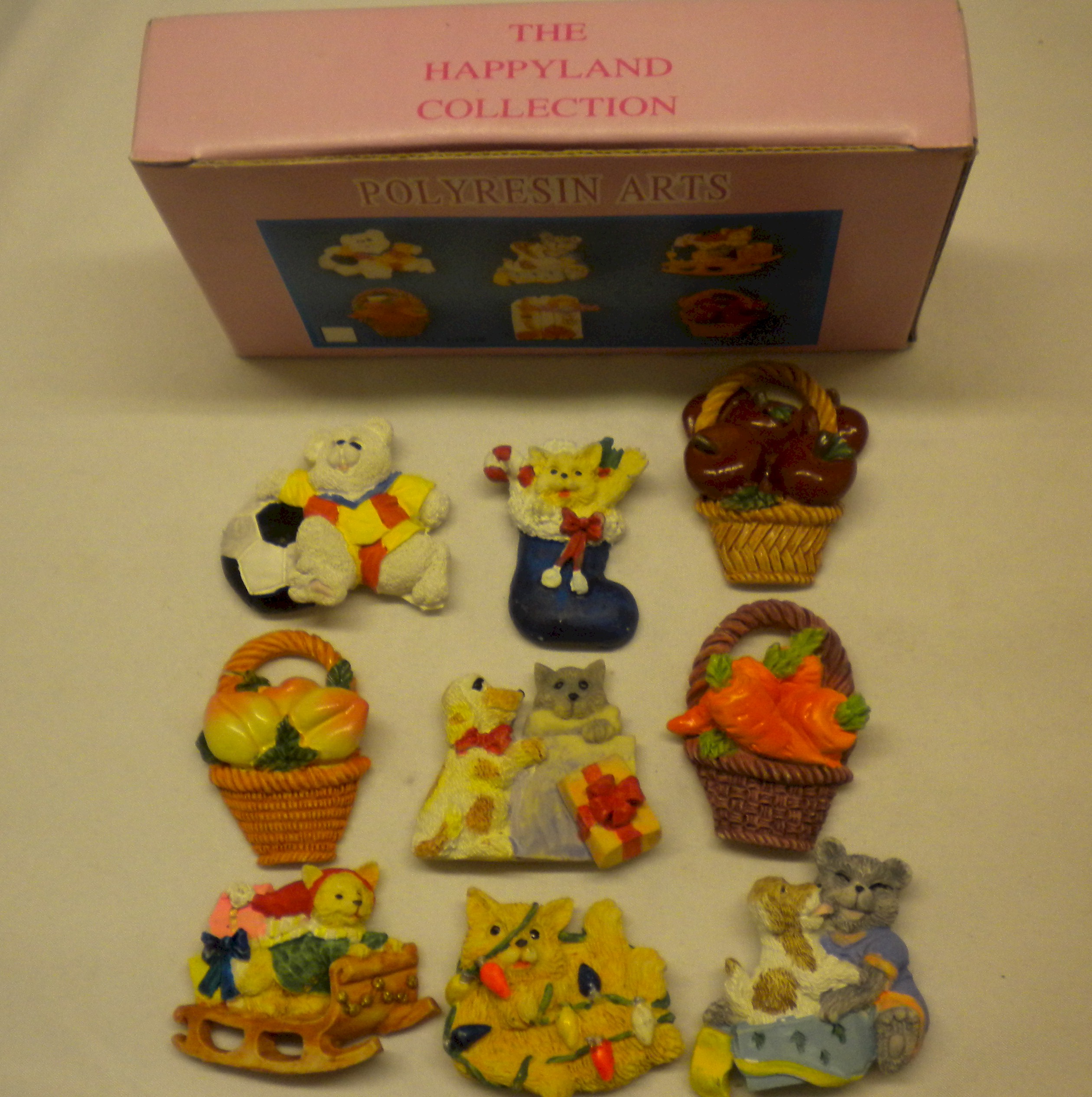 Poly Resin Arts Animal Magnets - Unit Of 24 Magnets - MSRP $2.99+ Each - U Pay $.60 Each