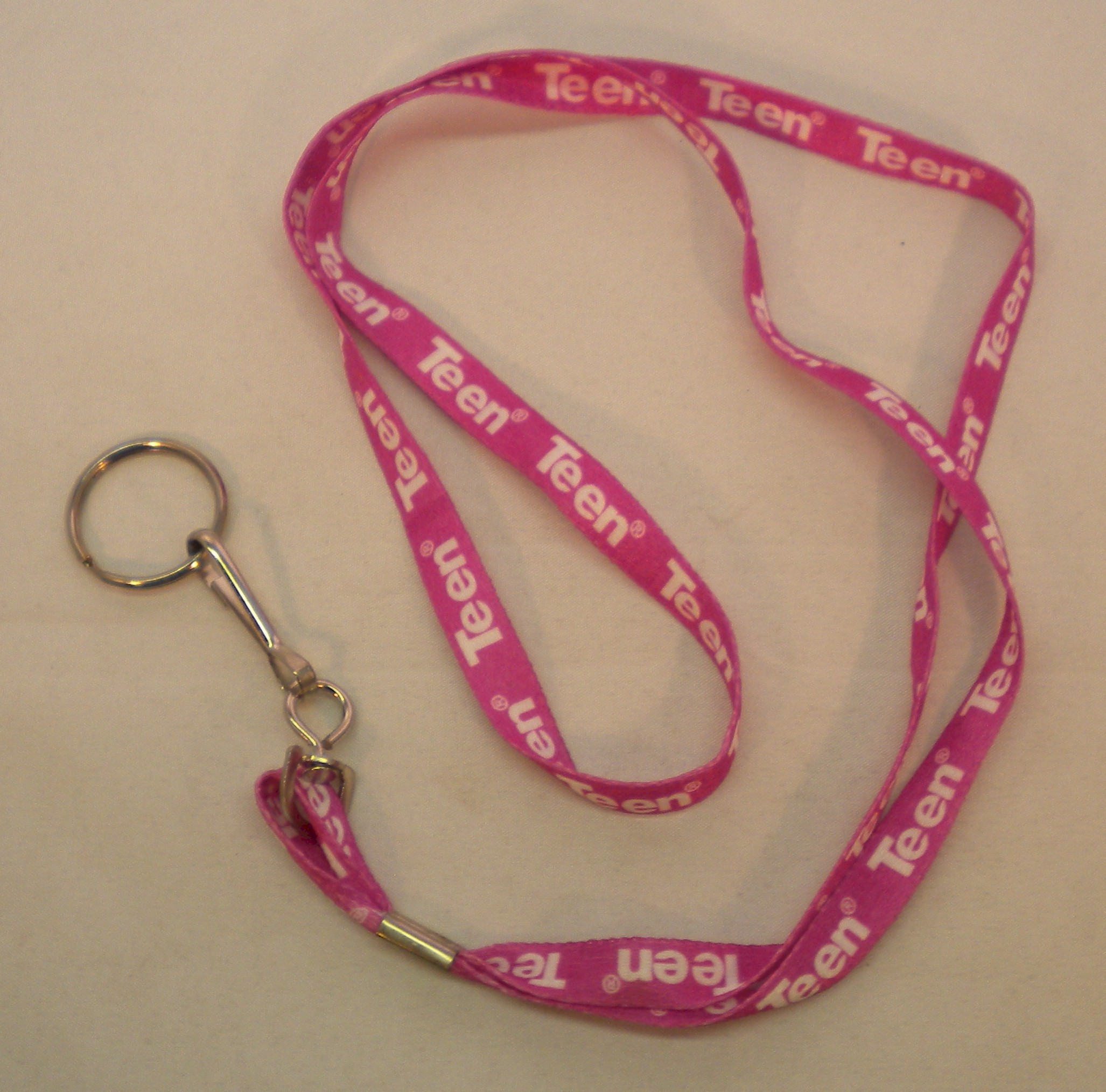 18" Teen Design Lanyard Keychain - Unit Of 24 Keychains - MSRP $3.99 Each - U Pay $.75 Each