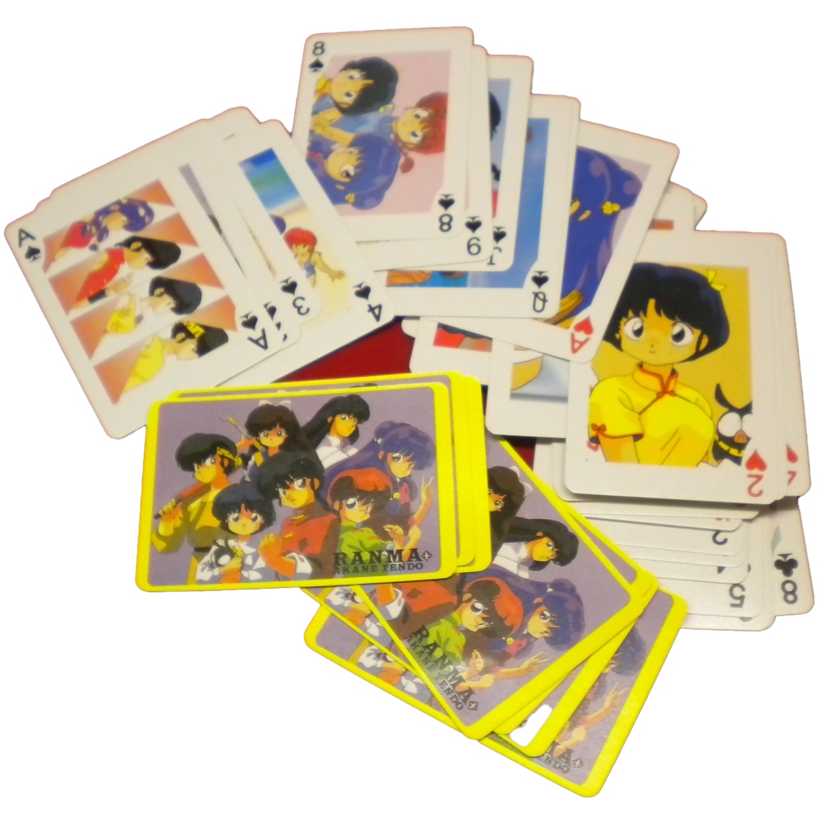 Ranma Akane Tendo Play Cards - Unit Of 12 Decks - MSRP $7.99 Deck U Pay $2.40 Deck