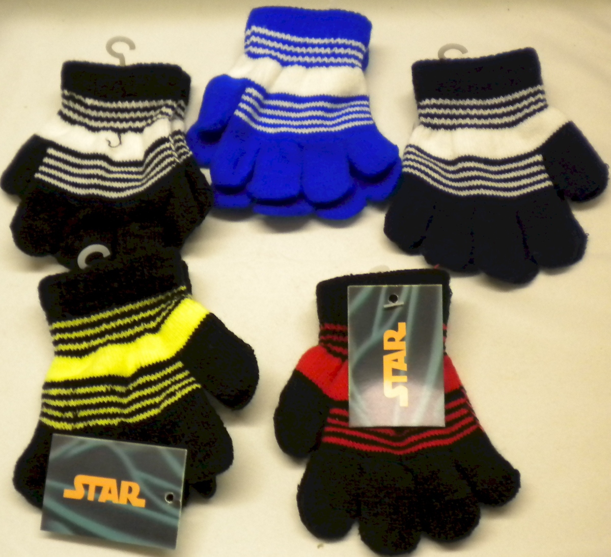 Kid's Colorful Magic Gloves - Unit Of 24 Pair - MSRP To $2.99 Each - U Pay $.60 Each