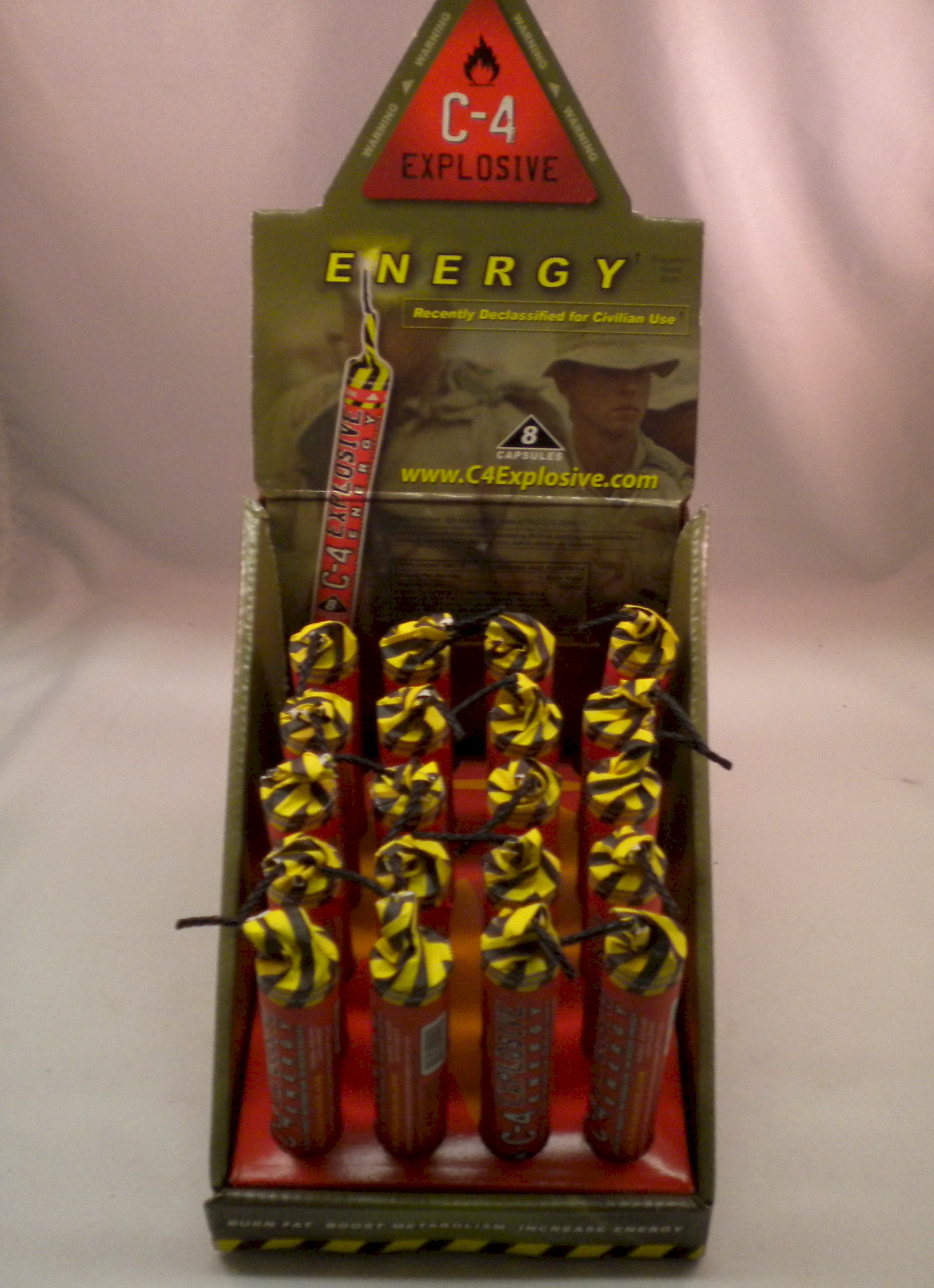 All Natural Energy Capsules - Unit Of 24 Tubes - MSRP $5.99 Each - U Pay $1.25 Tube