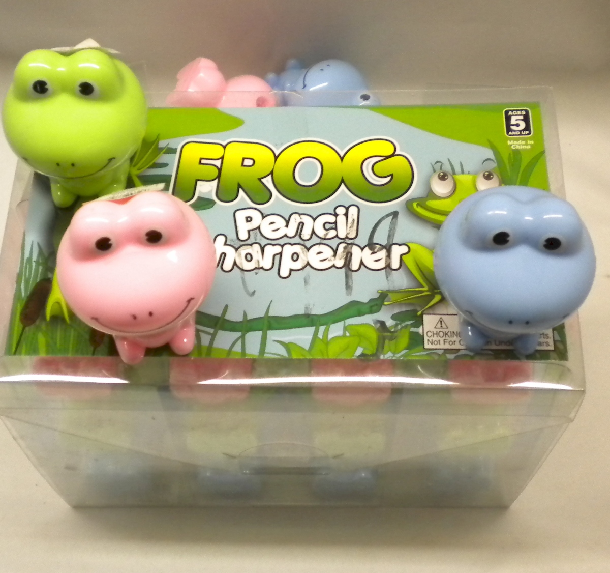 Frog Shapoed Pencil Sharpener - Unit Of 24 Pieces - MSRP $3.99 Each - U Pay $.65 Each