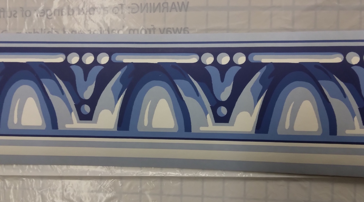 Wallpaper Border Trim 3 1/2" x 15' - One Unit is 144 Rolls 0 MSRP $6.00 Each - U Pay $.40 Each