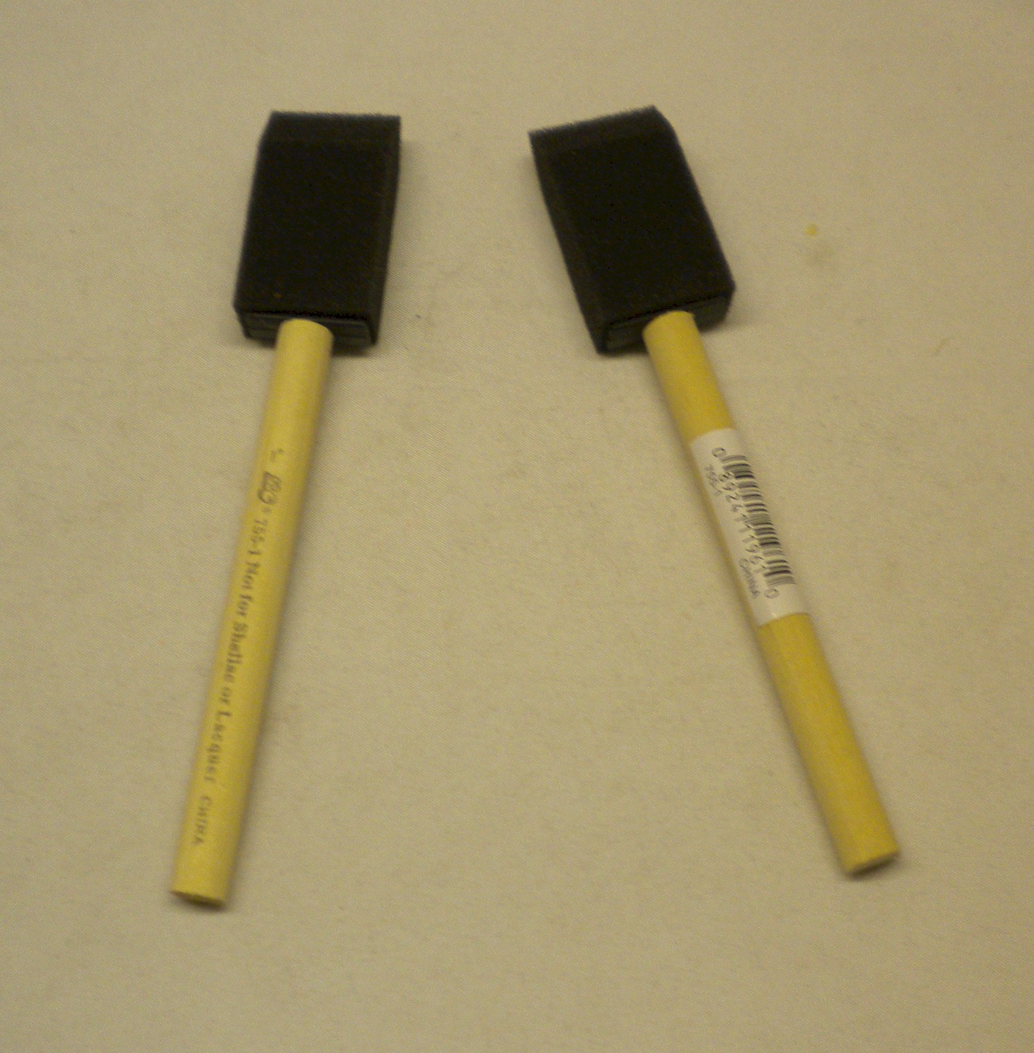 Soft Foam Paint Trim Brush - Unit Of 24 - MSRP $1.99 Ea U Pay $.50 Ea