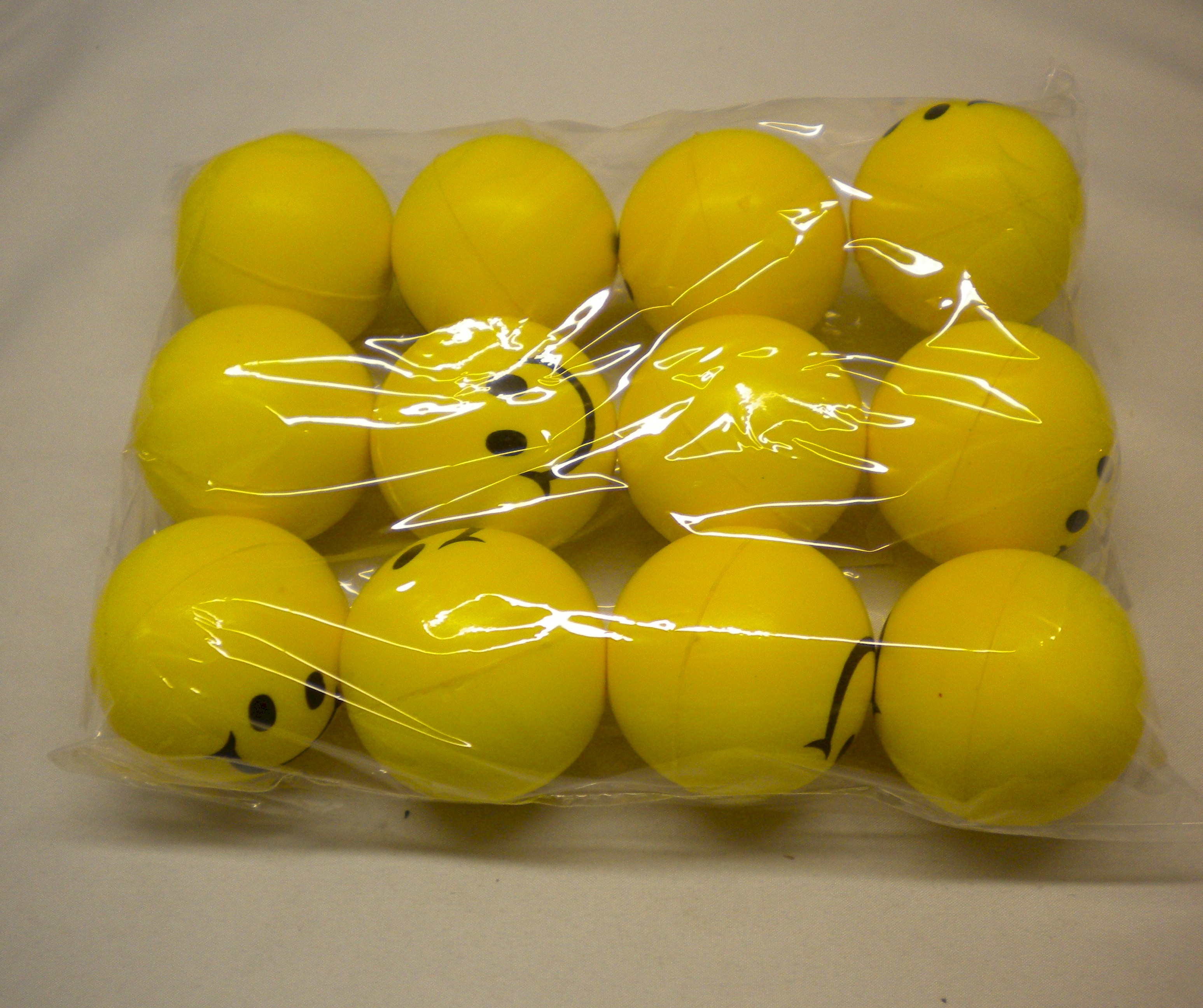 2" Smiley Squeeze Stress Balls - Unit Of 24 Balls - MSRP $3.99 Each - U Pay $.80 Each