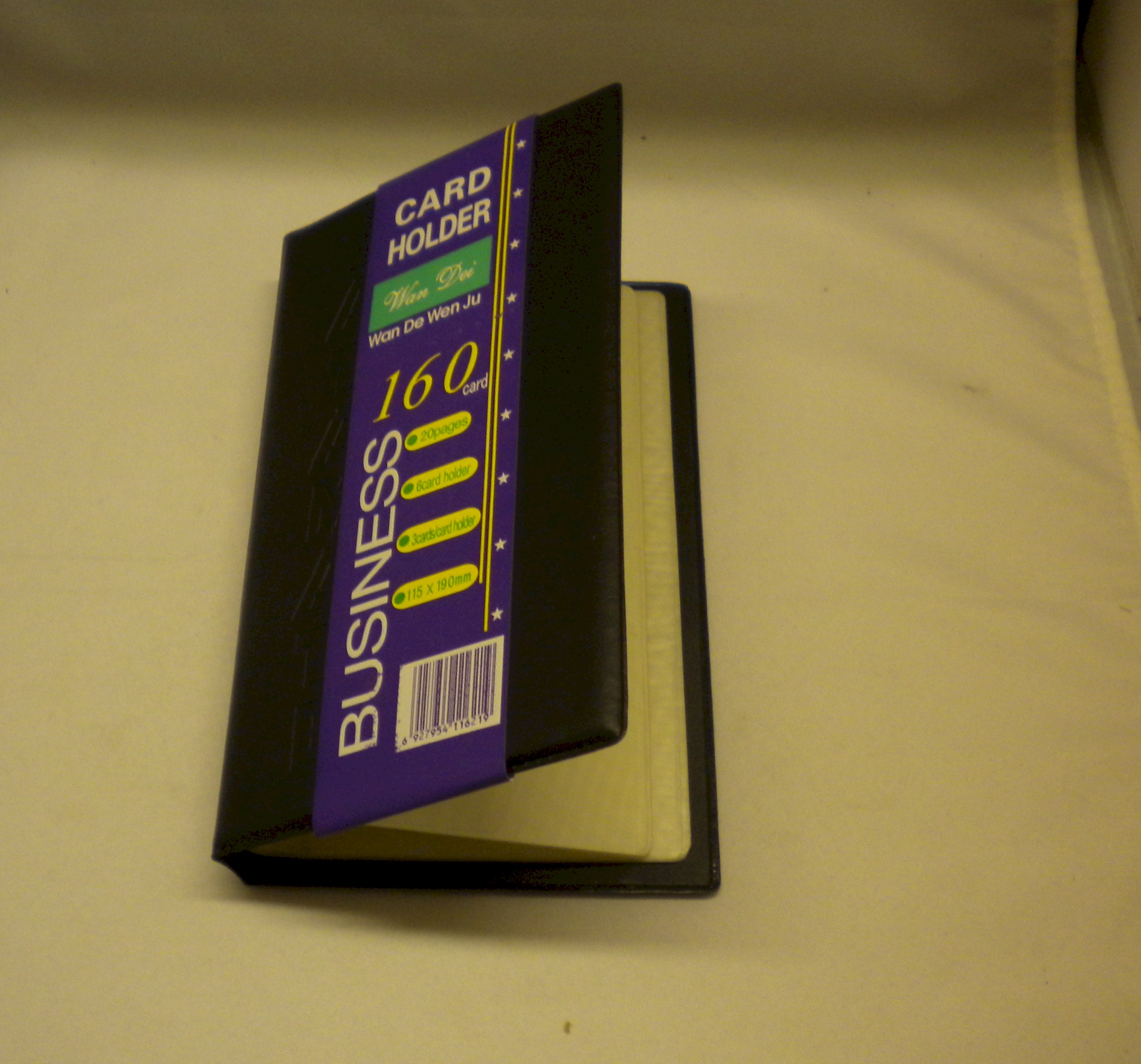 160 Place Business Card Indexer - Unit Of 15 - MSRP $6.99 Each - U Pay $$1.40 Each