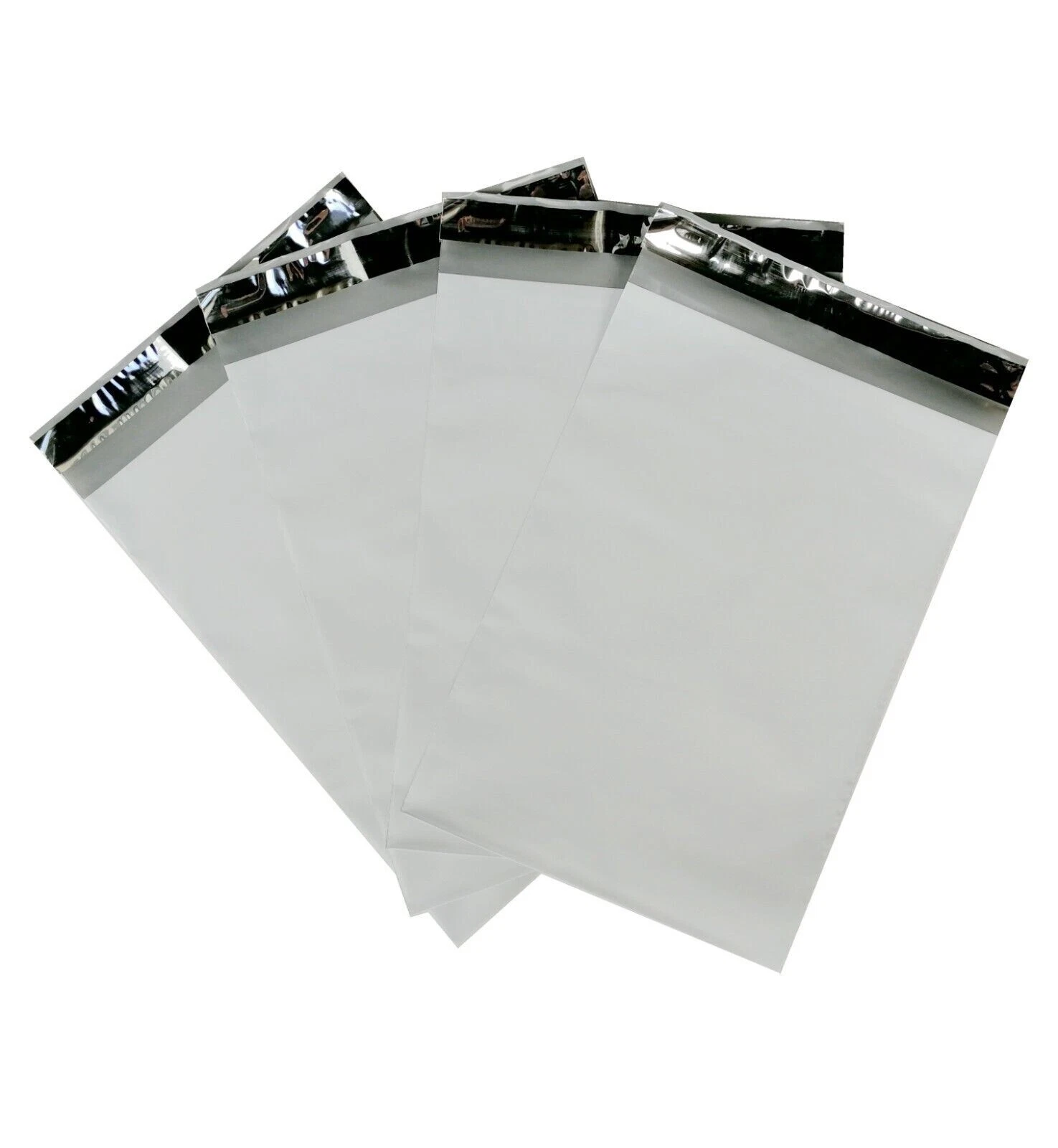 9" x 12" Plain White Poly Mailer Bags - Unit Of 500 Bags - U Pay 6 Cents Each
