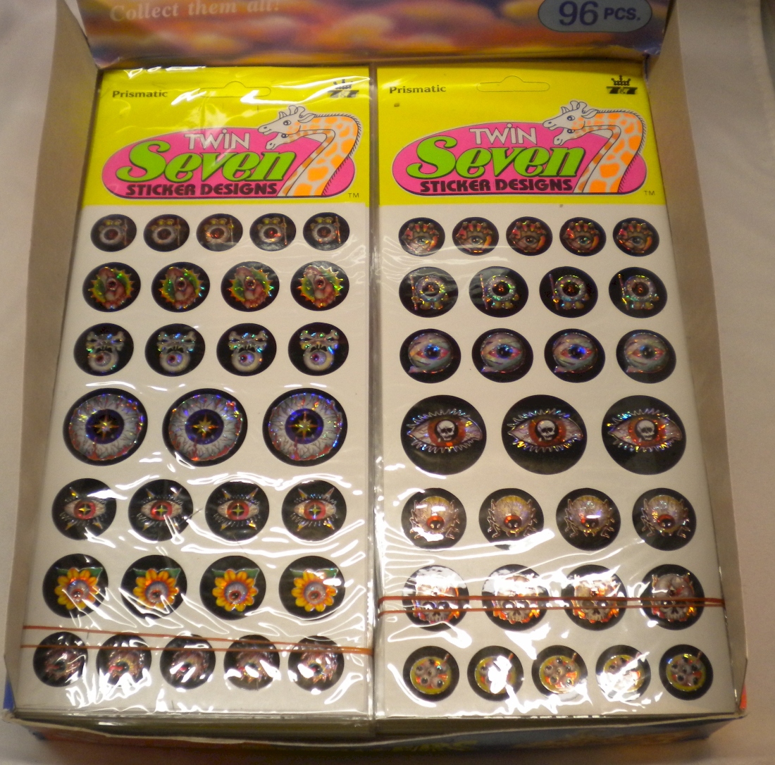 Twin Seven Brand Stickeers - Unit Of 96 Packs - MSRP $1.99 each - U Pay $.35 Each