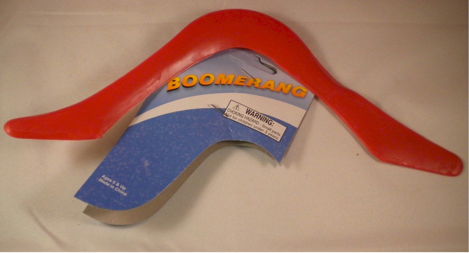 Plastic Boomerang Assorted Colors - Unit Of 24 Boomerangs - MSRP $1.99 Each - U Pay $.40 Each