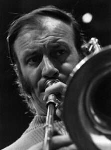 Albert Mangelsdorff playing trombone