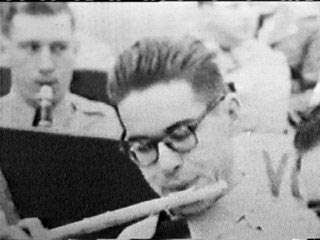 Bill Evans playing flute