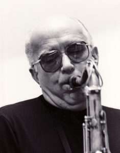 Fraser MacPherson playing saxophone