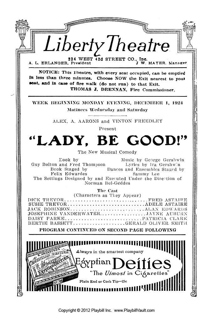 Lady Be Good Poster