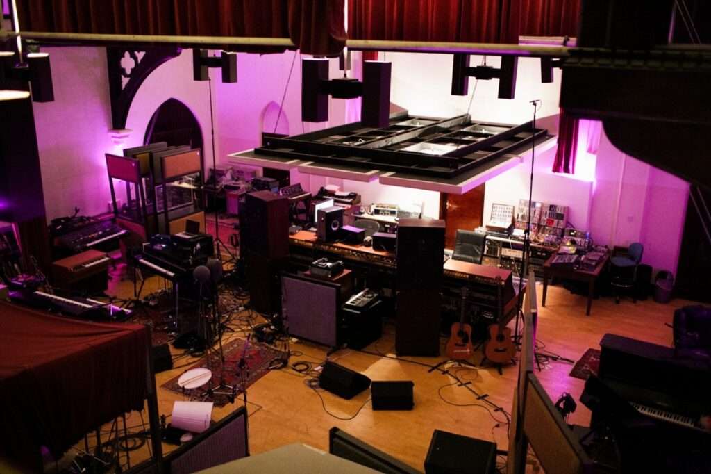 Recording in a church acoustic space