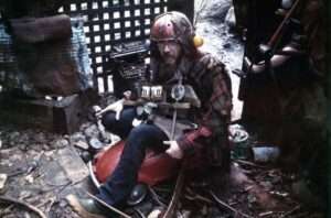 Al Neil in costume performance
