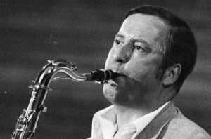 Bjarne Nerem playing saxophone