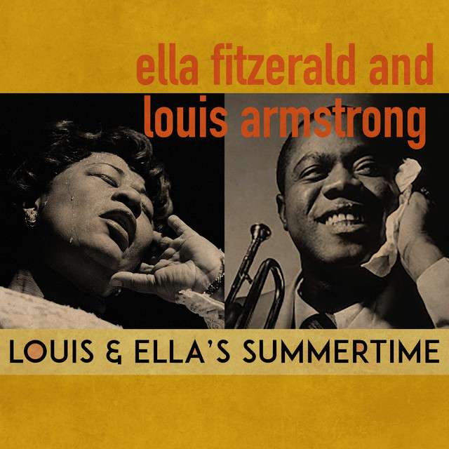 Ella Fitzgerald and Louis Armstrong