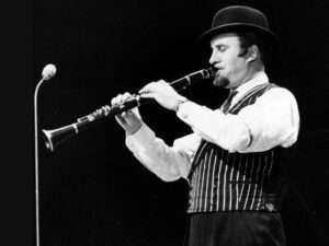 Acker Bilk playing clarinet