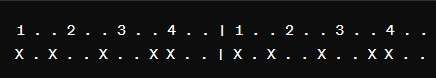 Afoxé rhythm notation