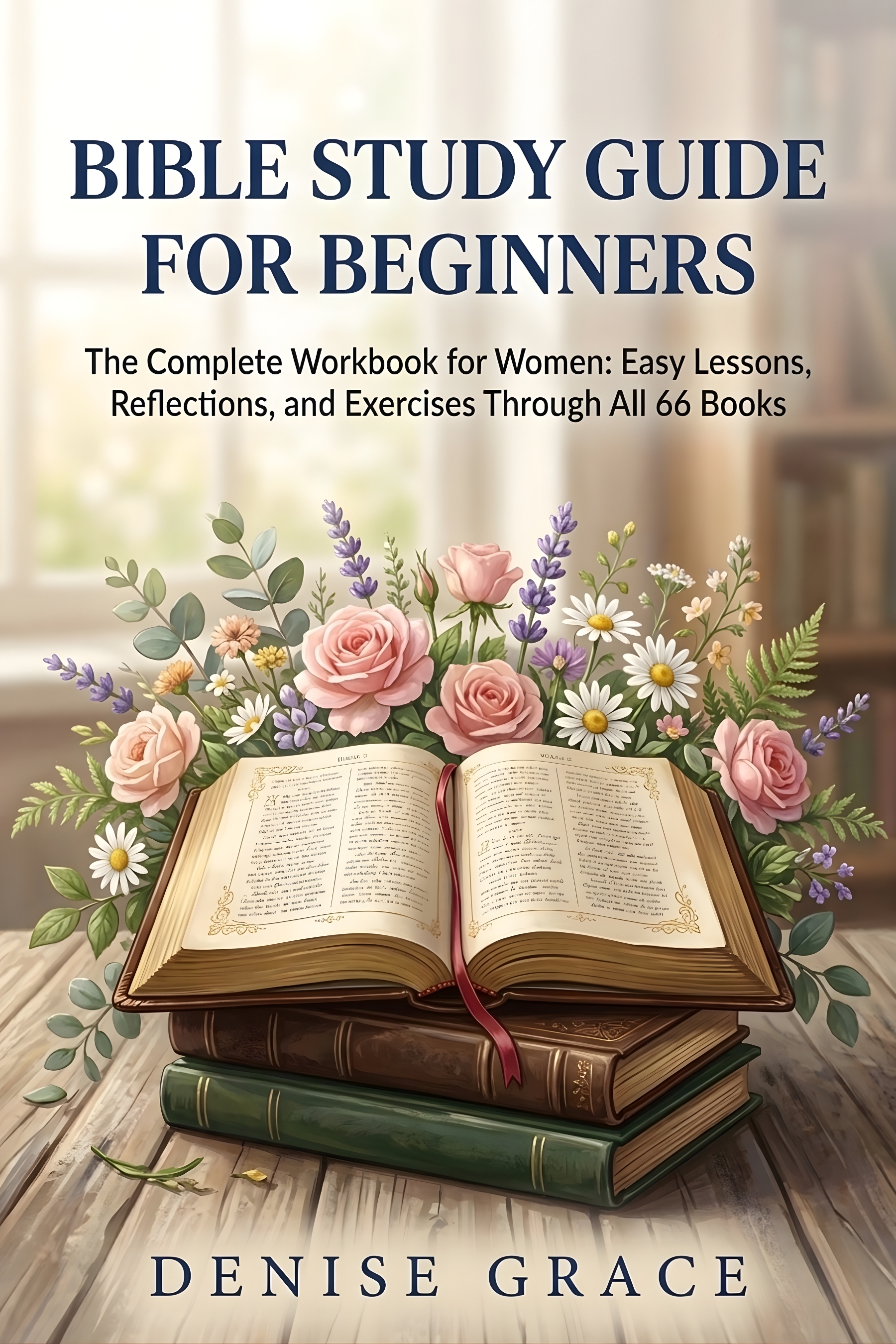 Bible Study Guide for Beginners: The Complete Workbook for Women Understand All 66 Books of the Bible