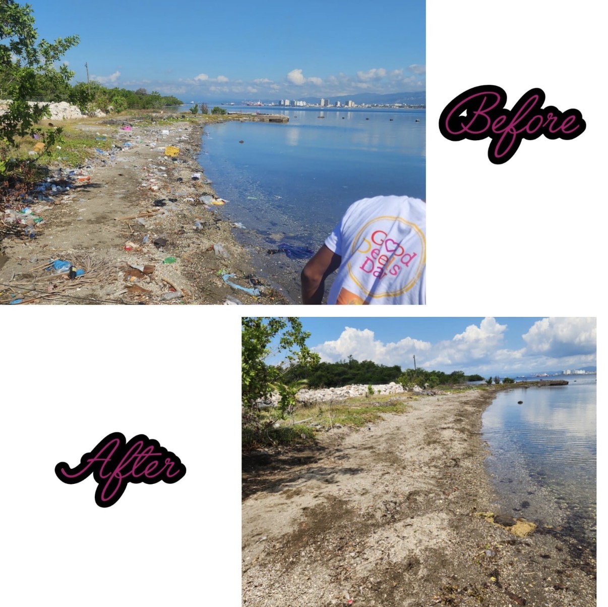 Partnership With Scouts Jamaica: Beach Clean-Up