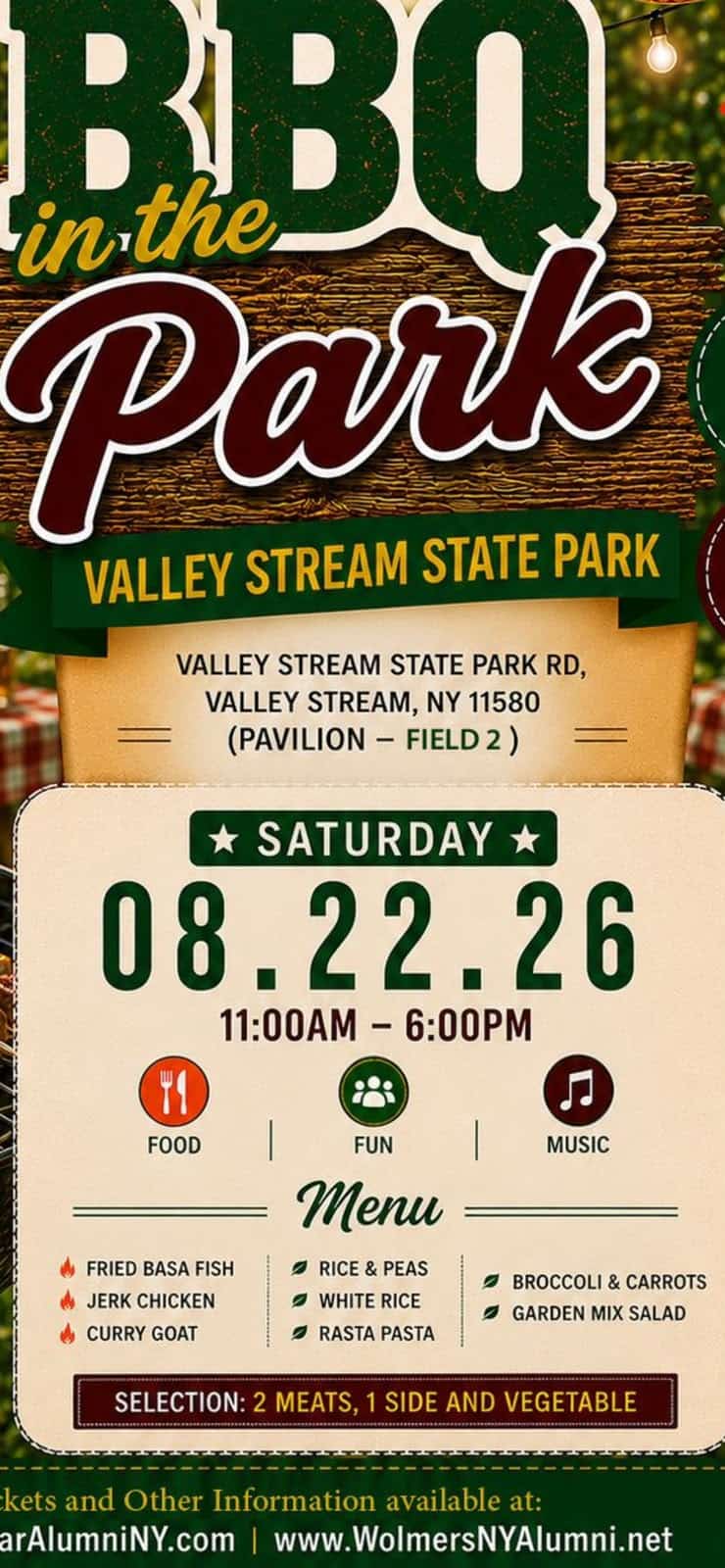 Valley Stream State Park - Calabar Chapter in New York BBQ Today:
