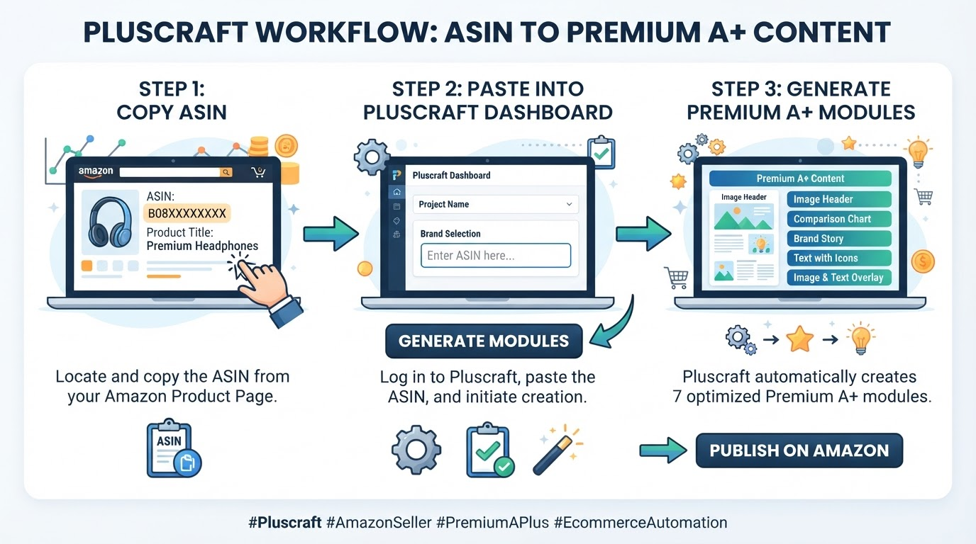 How to Create Amazon A+ Content From ASIN in 5 Min [2025]
