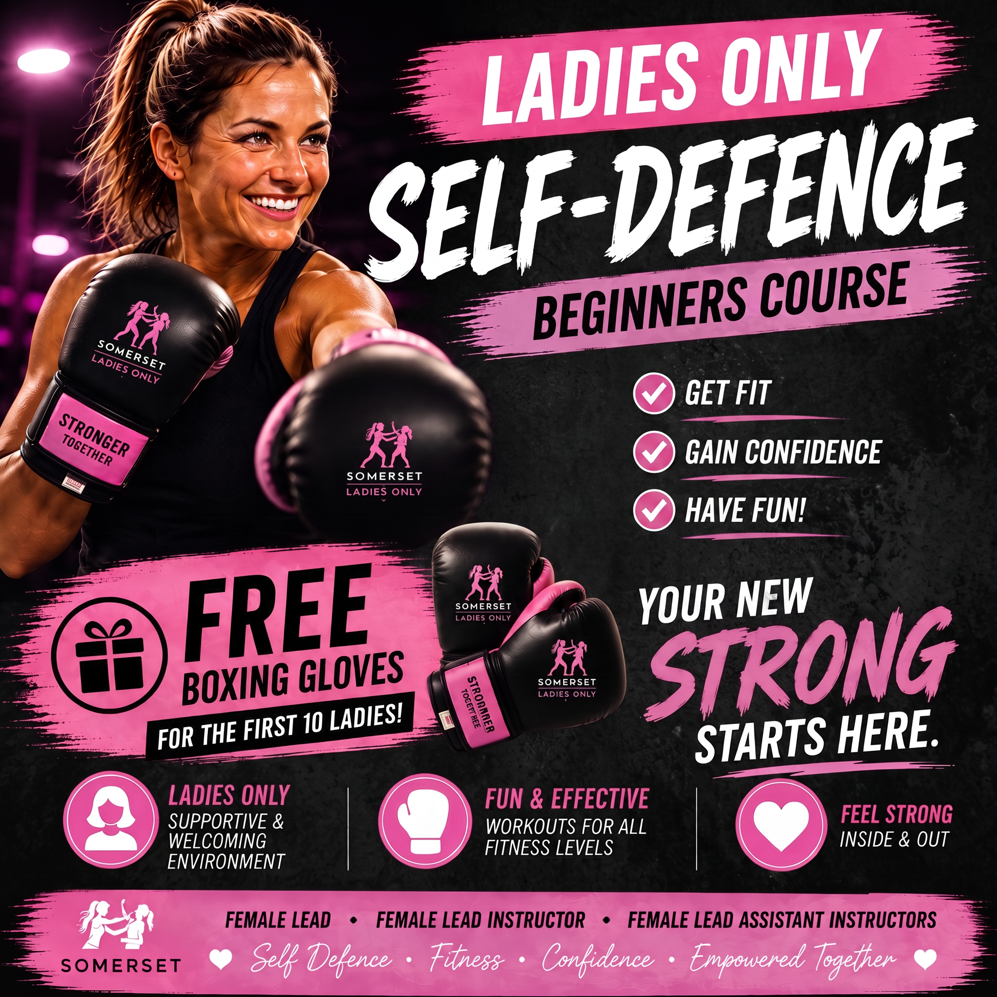 Ladies Only Self Defence Training
