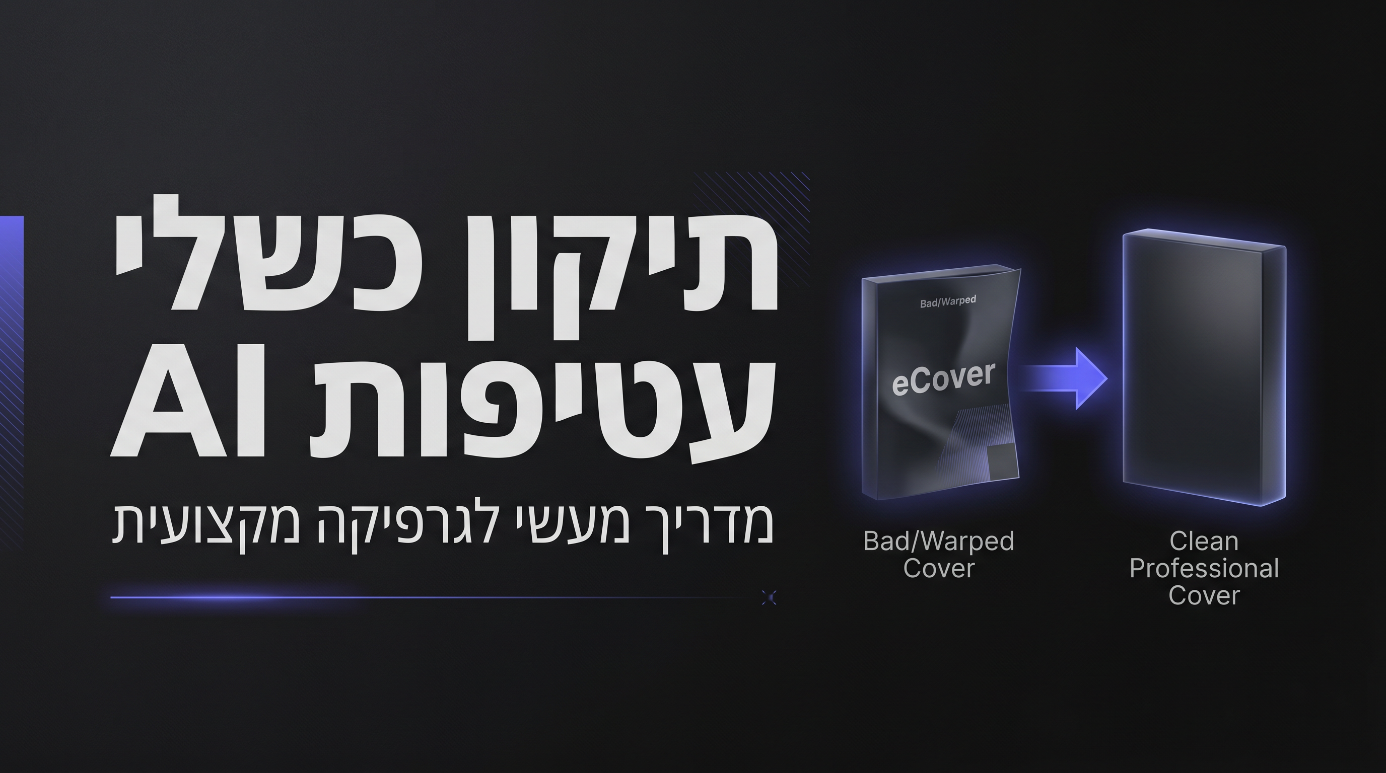 תיקון עטיפות AI גרועות: פרומפטים מנצחים ל-ChatGPT + AI Promo Toolkit ב-60 שניות!