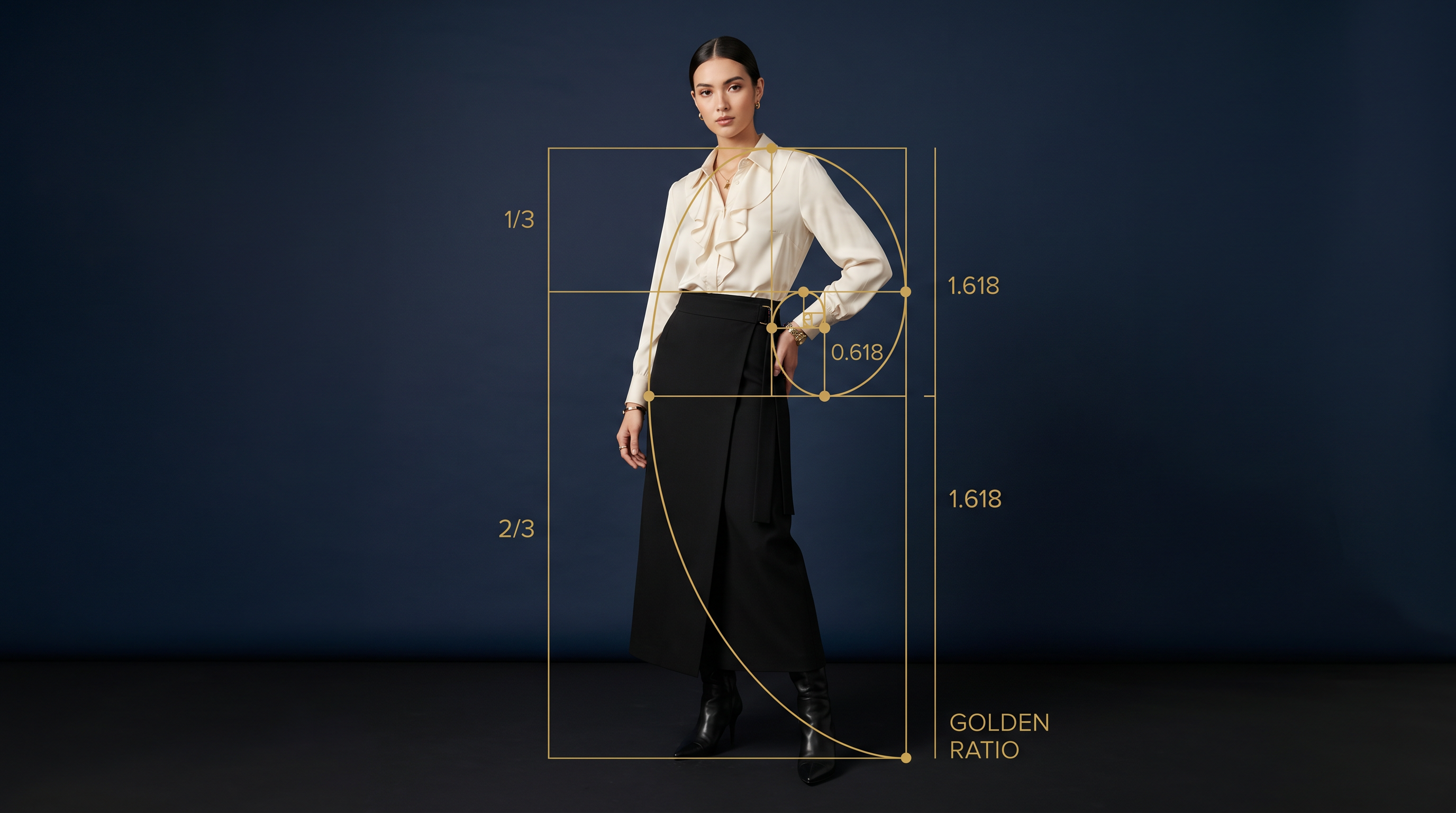 Golden Ratio Fashion: Master Phi (φ ≈ 1.618) for Divine Proportion Clothing & Flawless Outfits