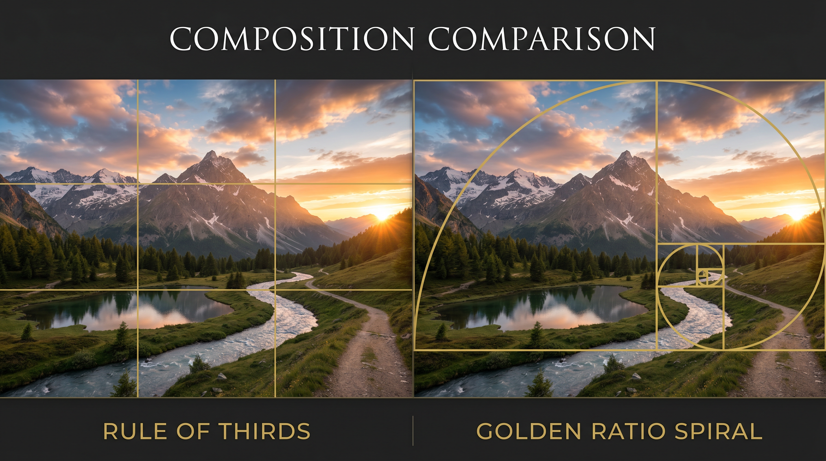Rule of Thirds vs Golden Ratio: Ultimate Guide to Photography Composition Mastery