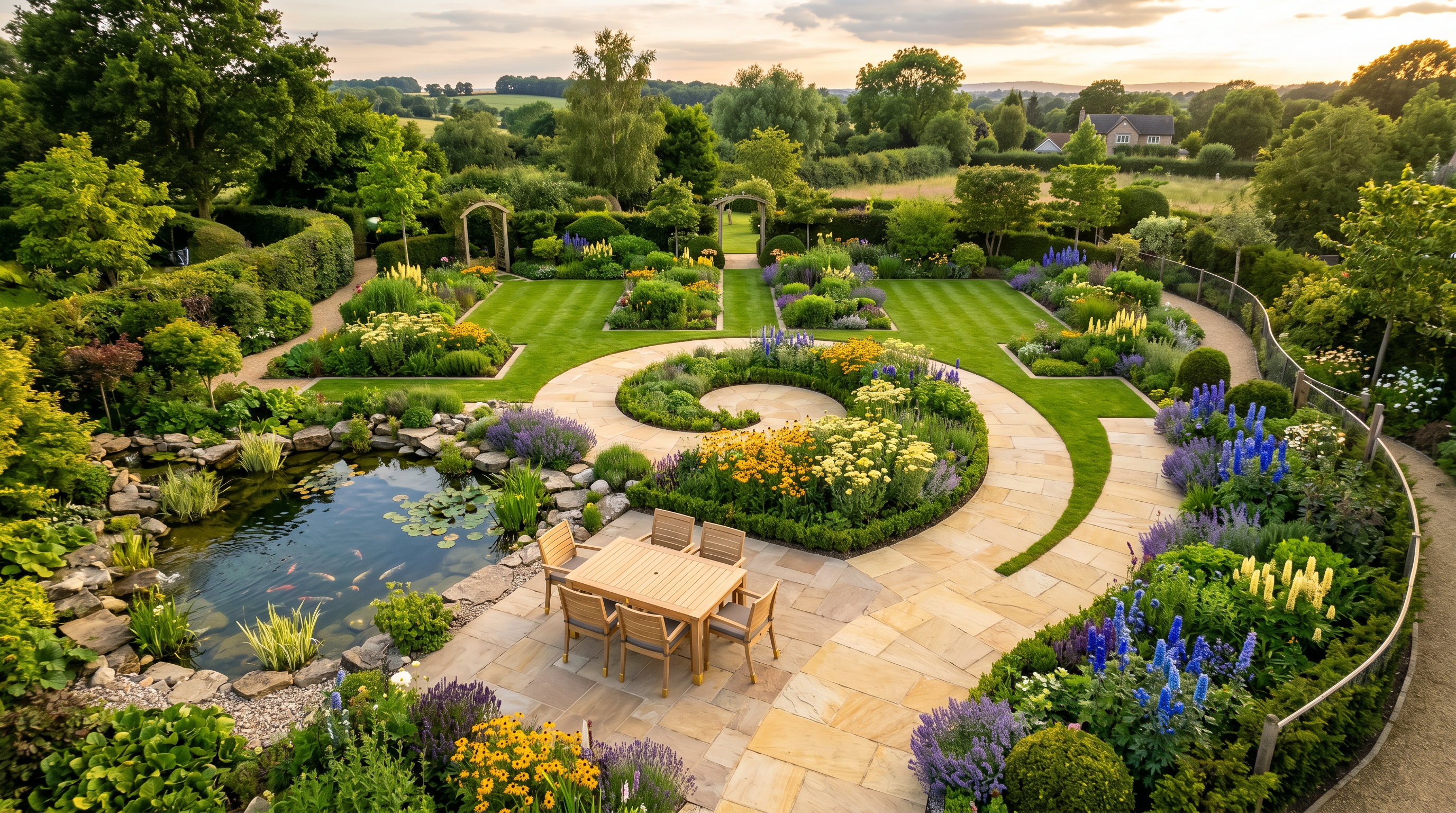 Golden Ratio Gardening: Unlock Phi Garden Design Secrets for Divine Landscape Harmony
