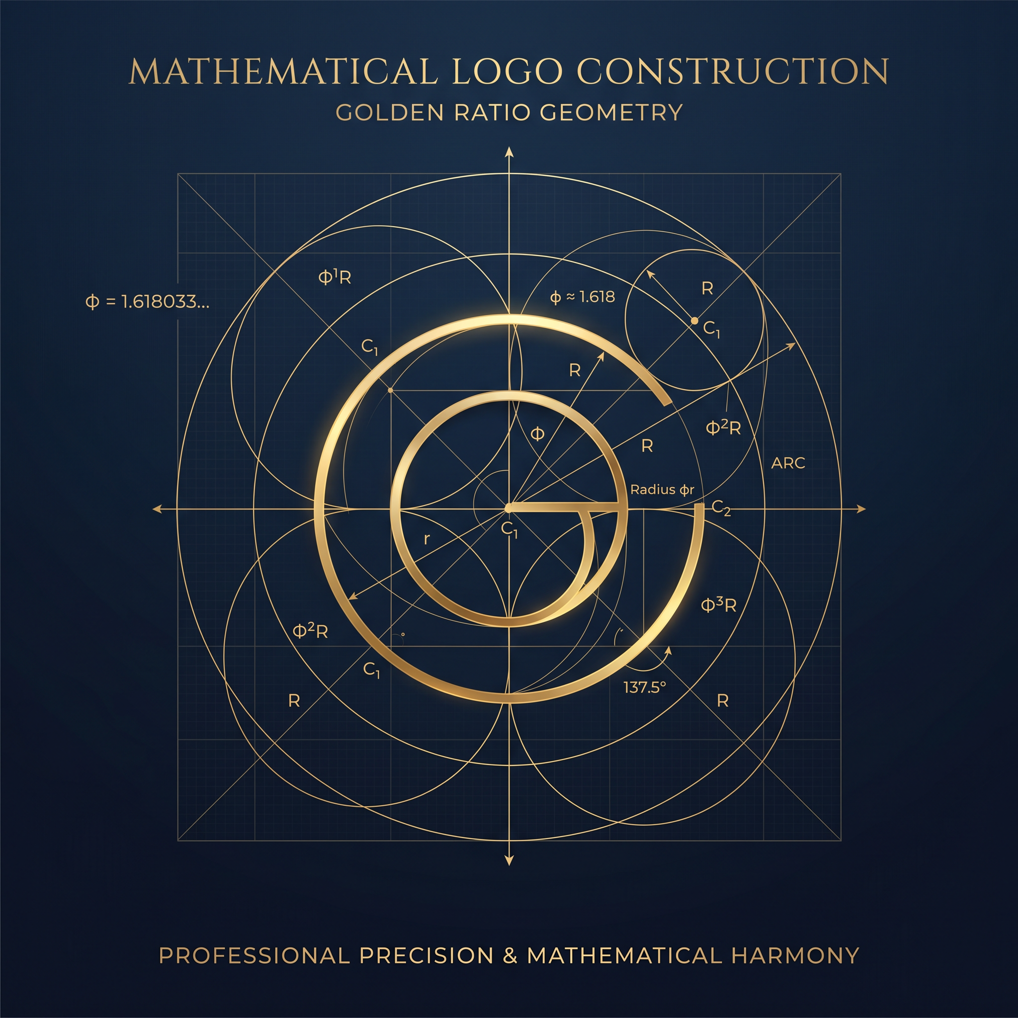 Golden Ratio in Logo Design: Unlocking Phi & Fibonacci Secrets in Iconic Brands Like Apple and Pepsi