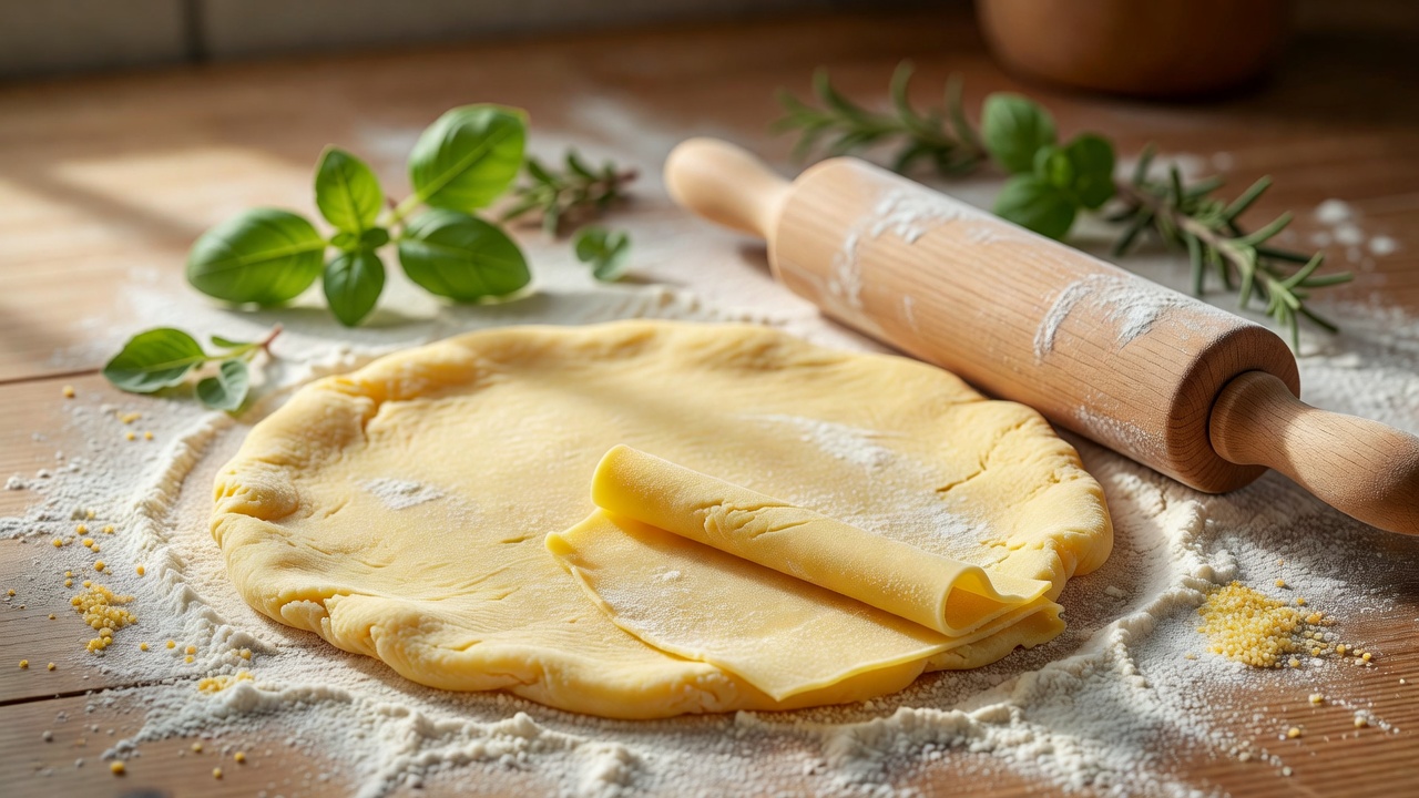 Crafting fresh handmade pasta