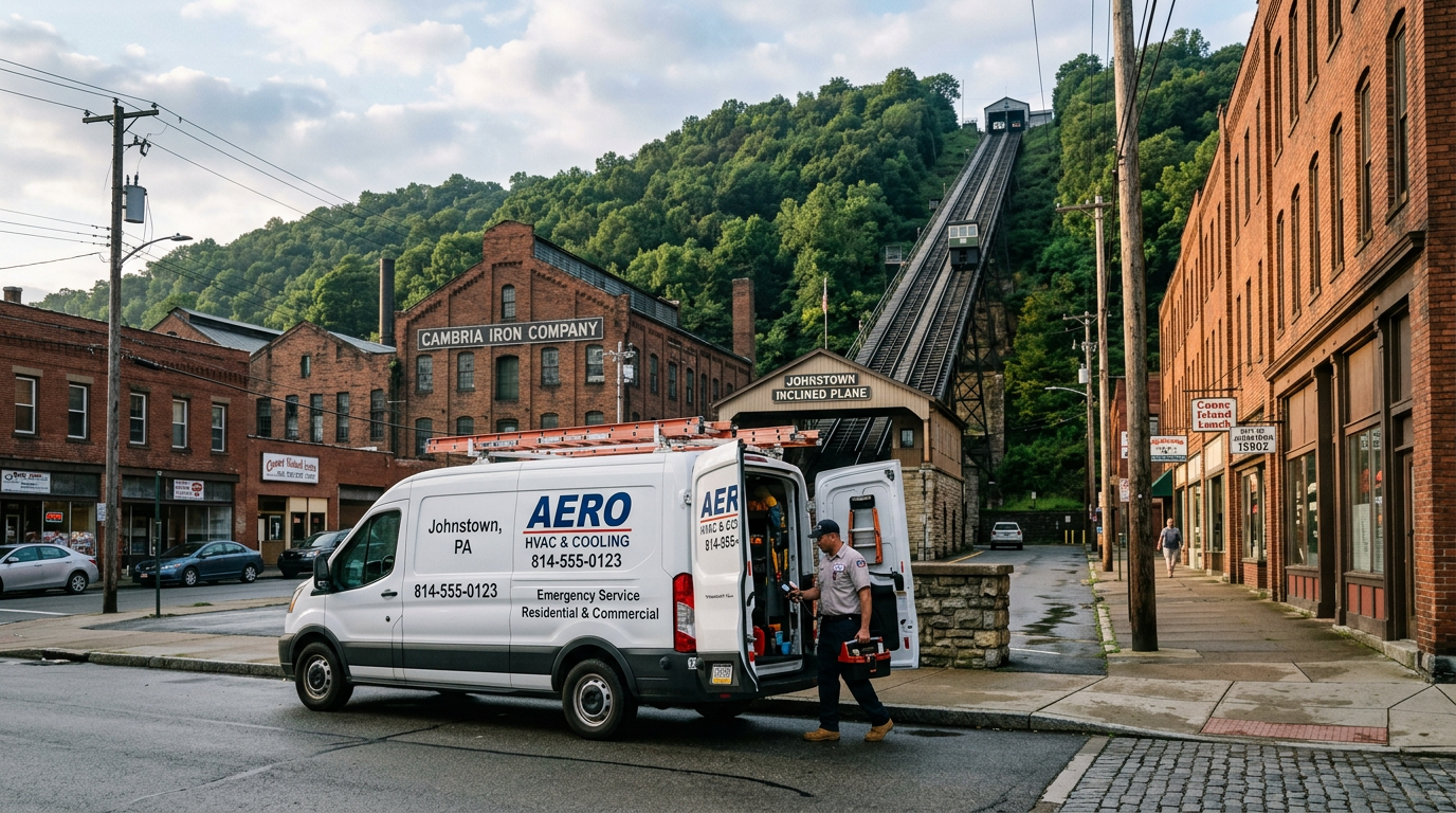 Why Johnstown HVAC Companies are Invisible to AI Search in 15902