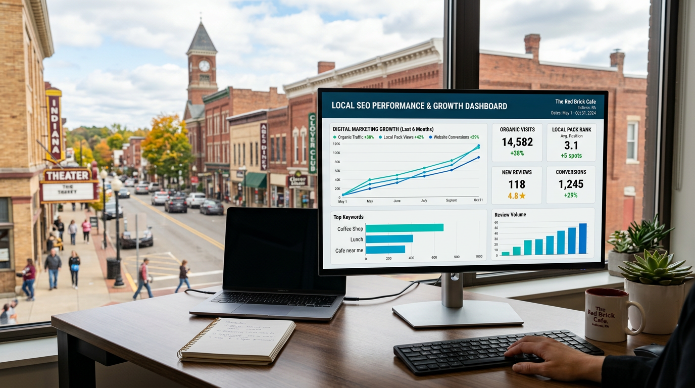 Forensic Market Dominance: The State of Local SEO Indiana County PA Businesses in the 15701 Corridor