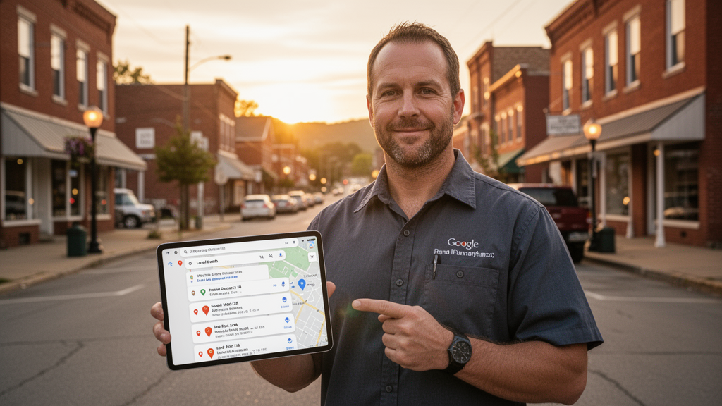Why HVAC and Plumbing Businesses in Indiana County PA Are Invisible on Google (And How to Fix It)