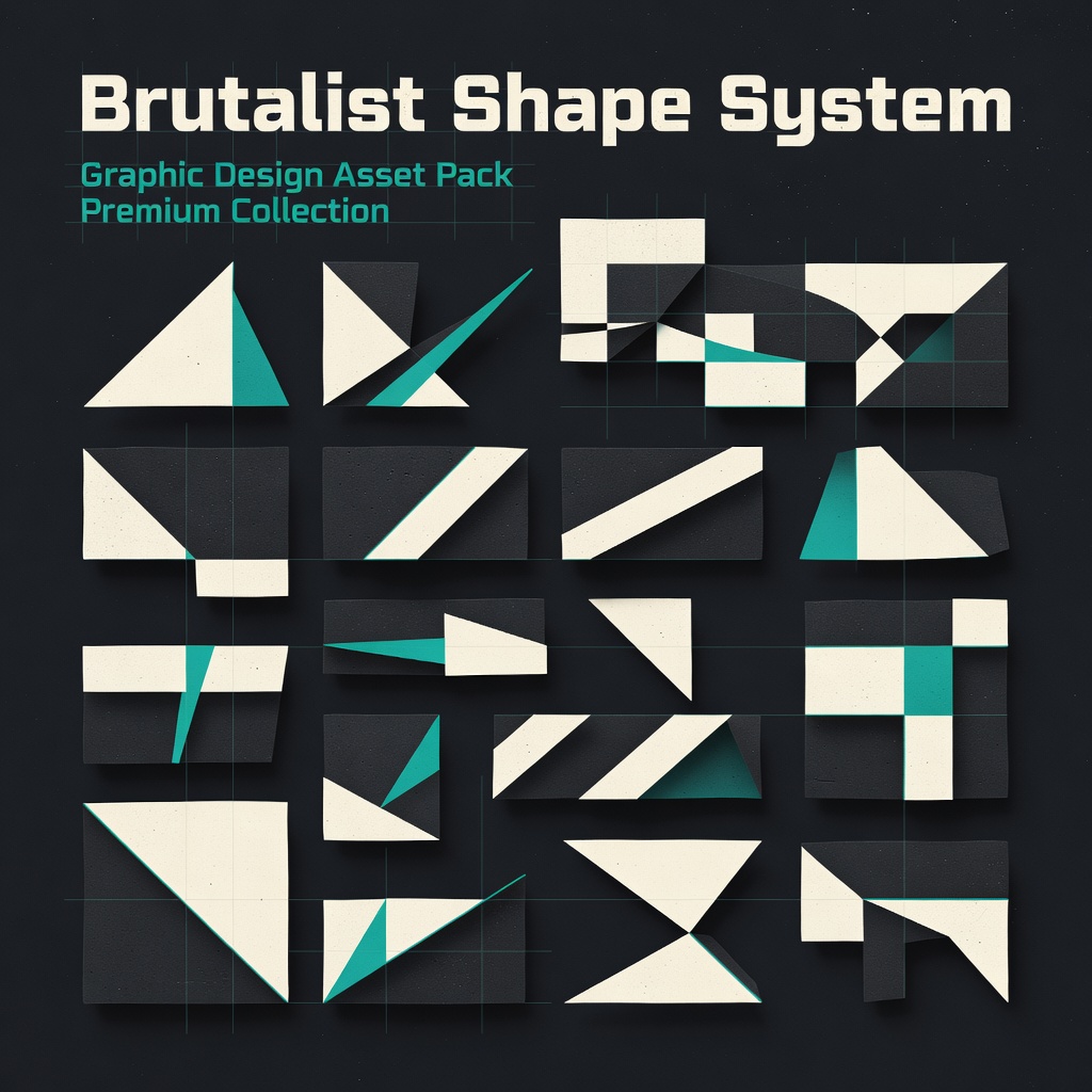 Brutalist Shape System