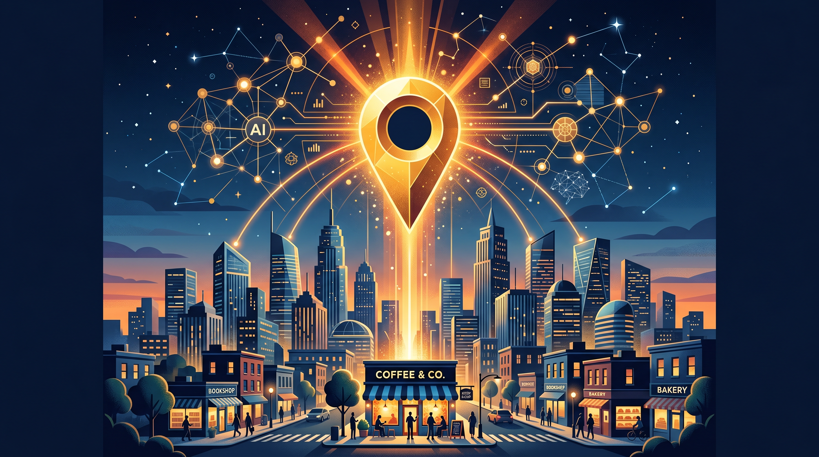 AI-powered local business domination strategy