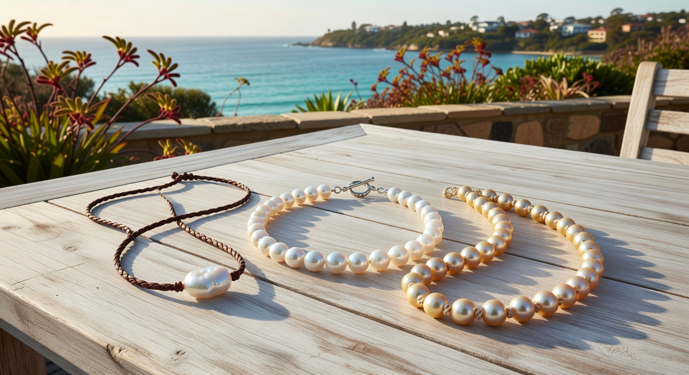 Coastal Jewellery Design Perth: Pearl Styles for Cottesloe Casual & WA Lifestyle