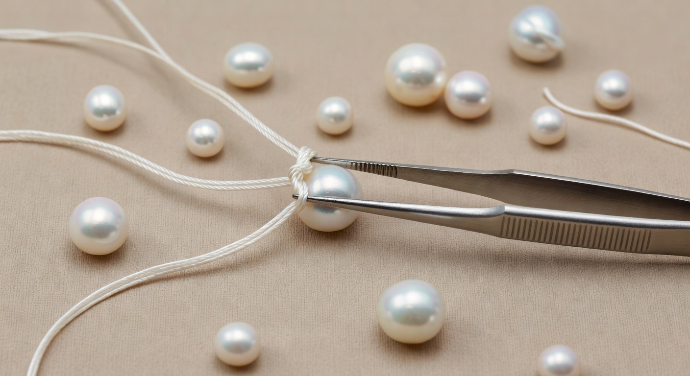 How to Knot Pearls Professionally: Step-by-Step Pearl Knotting Tutorial Perth