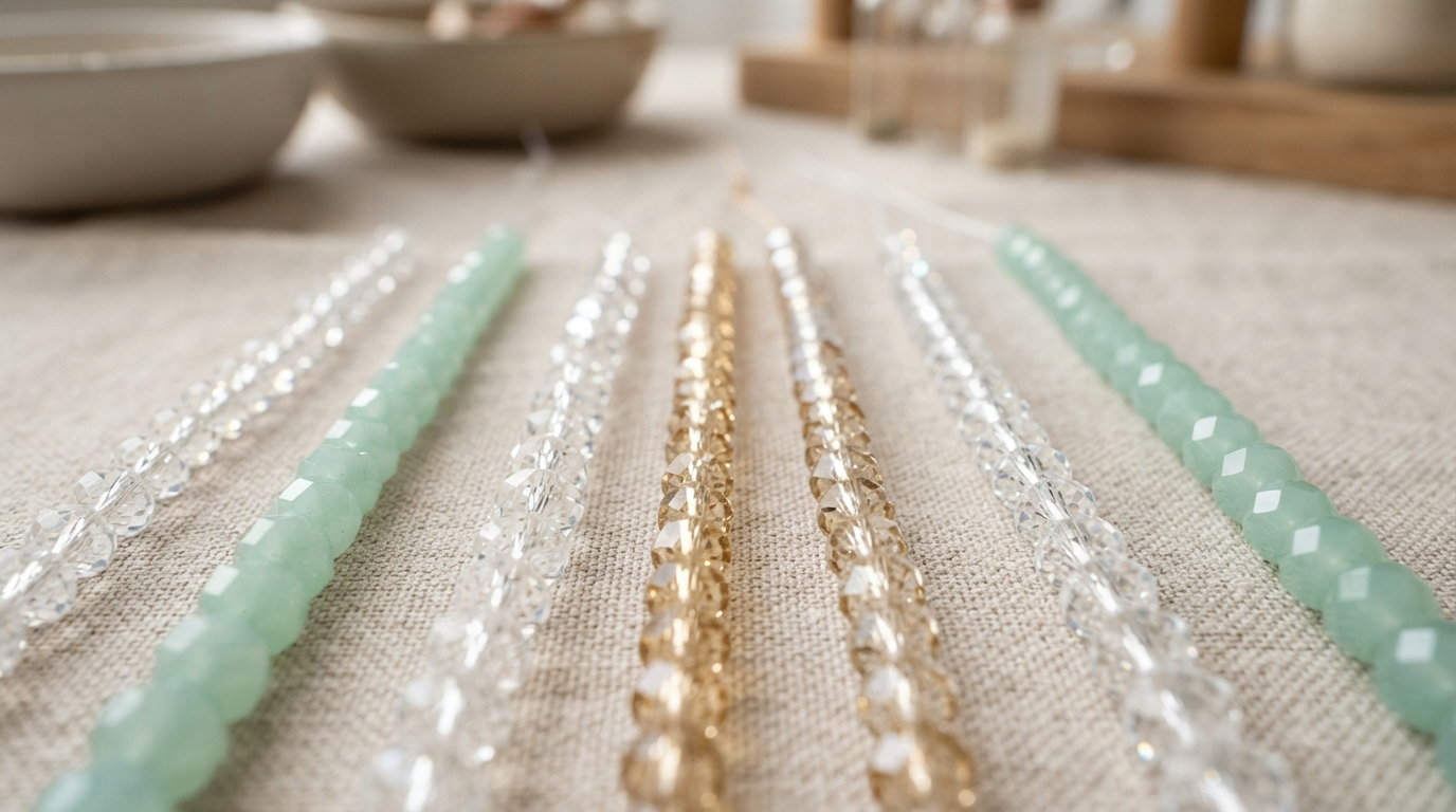 Sparkling New Arrival: 3mm Cubic Zirconia Faceted Rondelle & Square Bead Strands at Galaxy Beads Bayswater, Perth