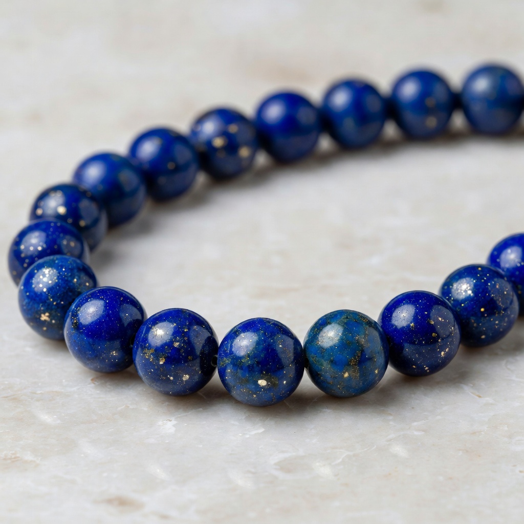 Lapis Lazuli gemstone beads in Blue