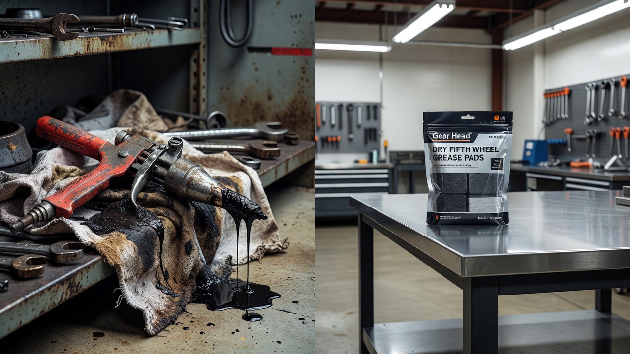 Dry pads vs grease gun