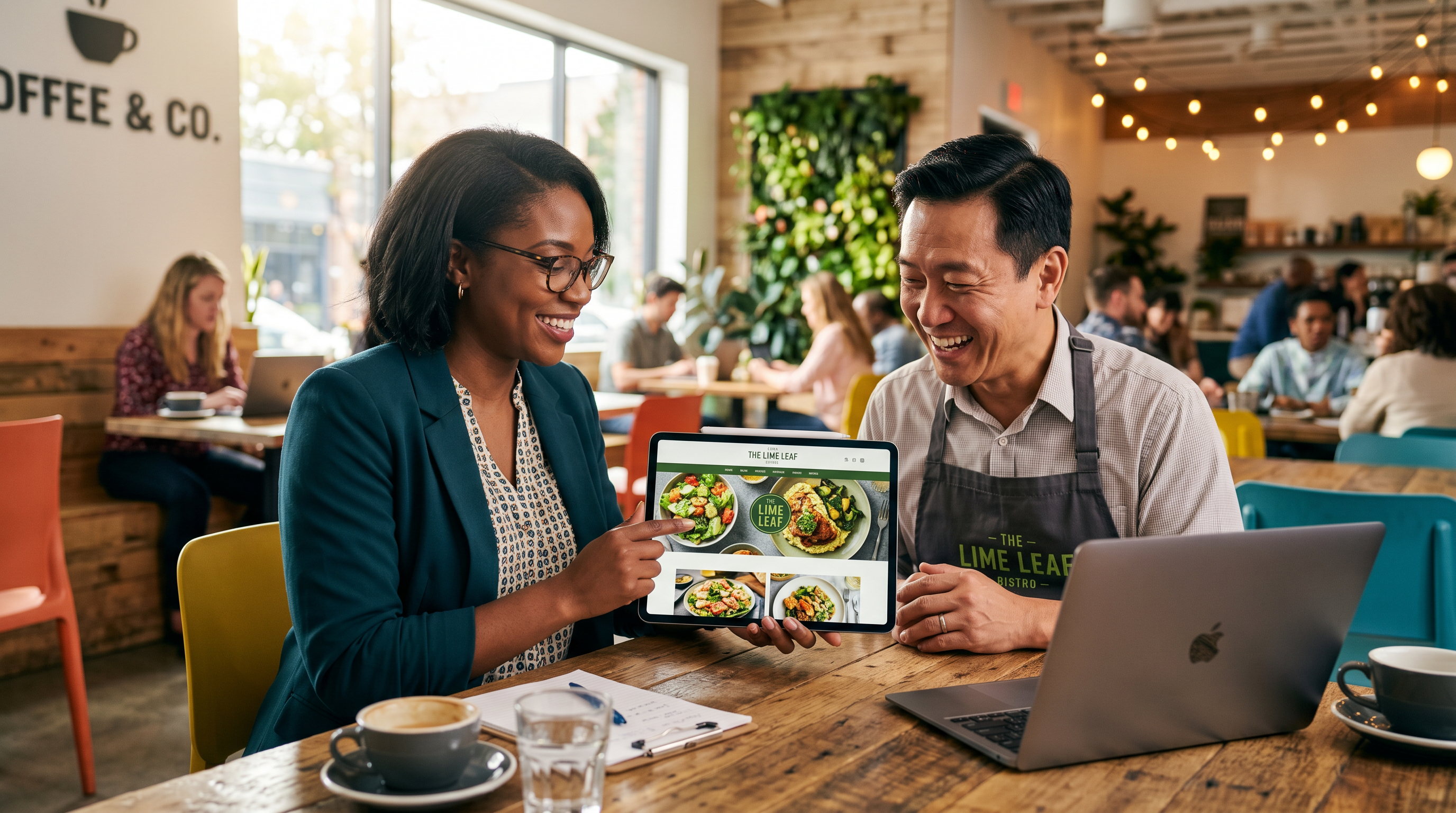 AI Consultant with business owner