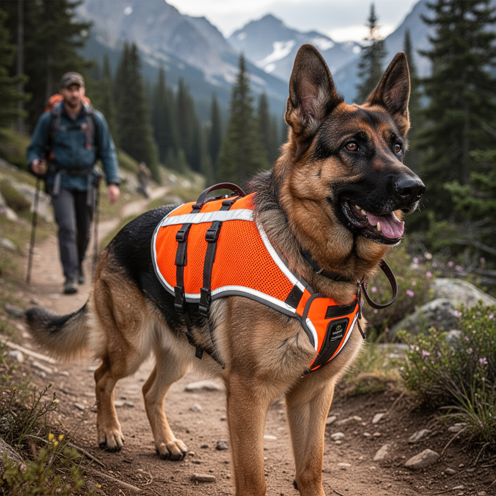 High-Visibility Trail Vest - Daybreak Orange