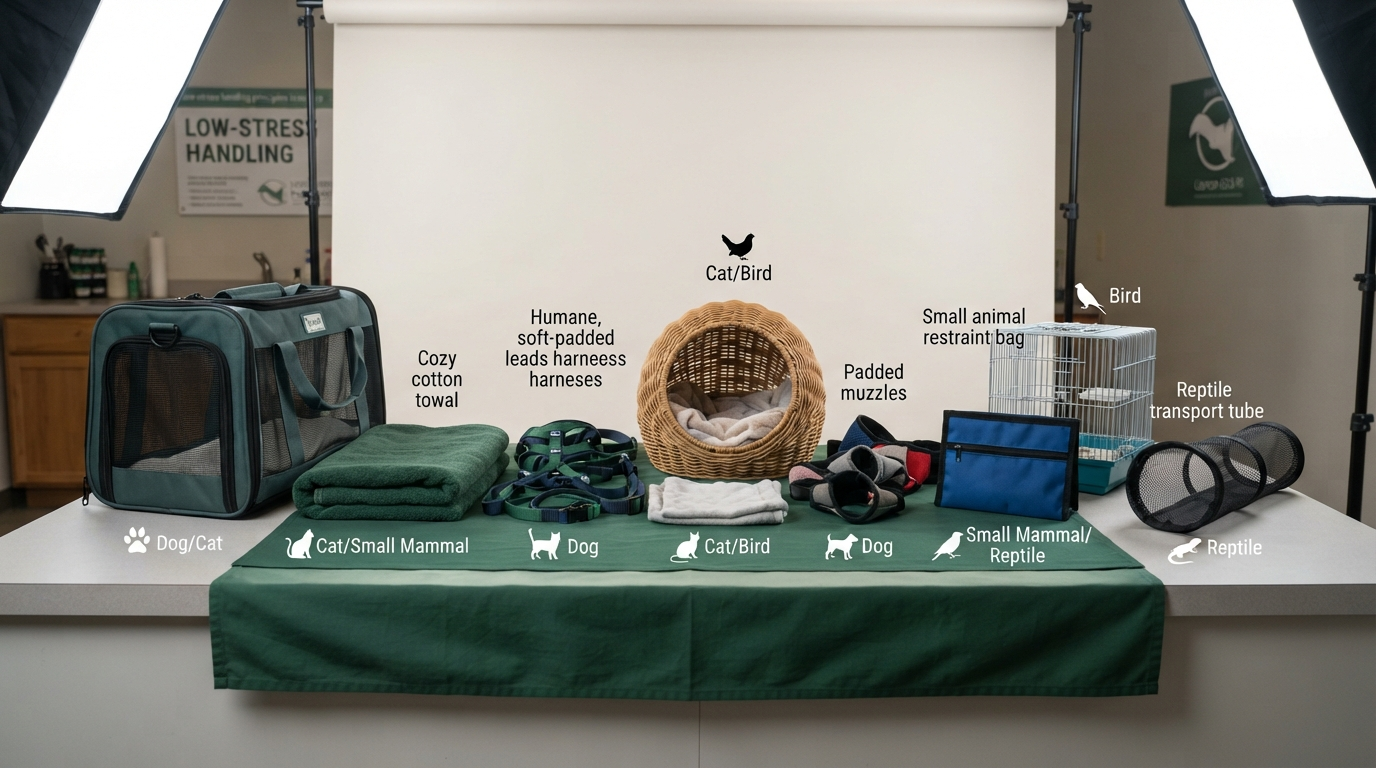 Low-Stress Humane Handling Guide: AWIC Principles, Fear Free Certification & Safe Animal Transport