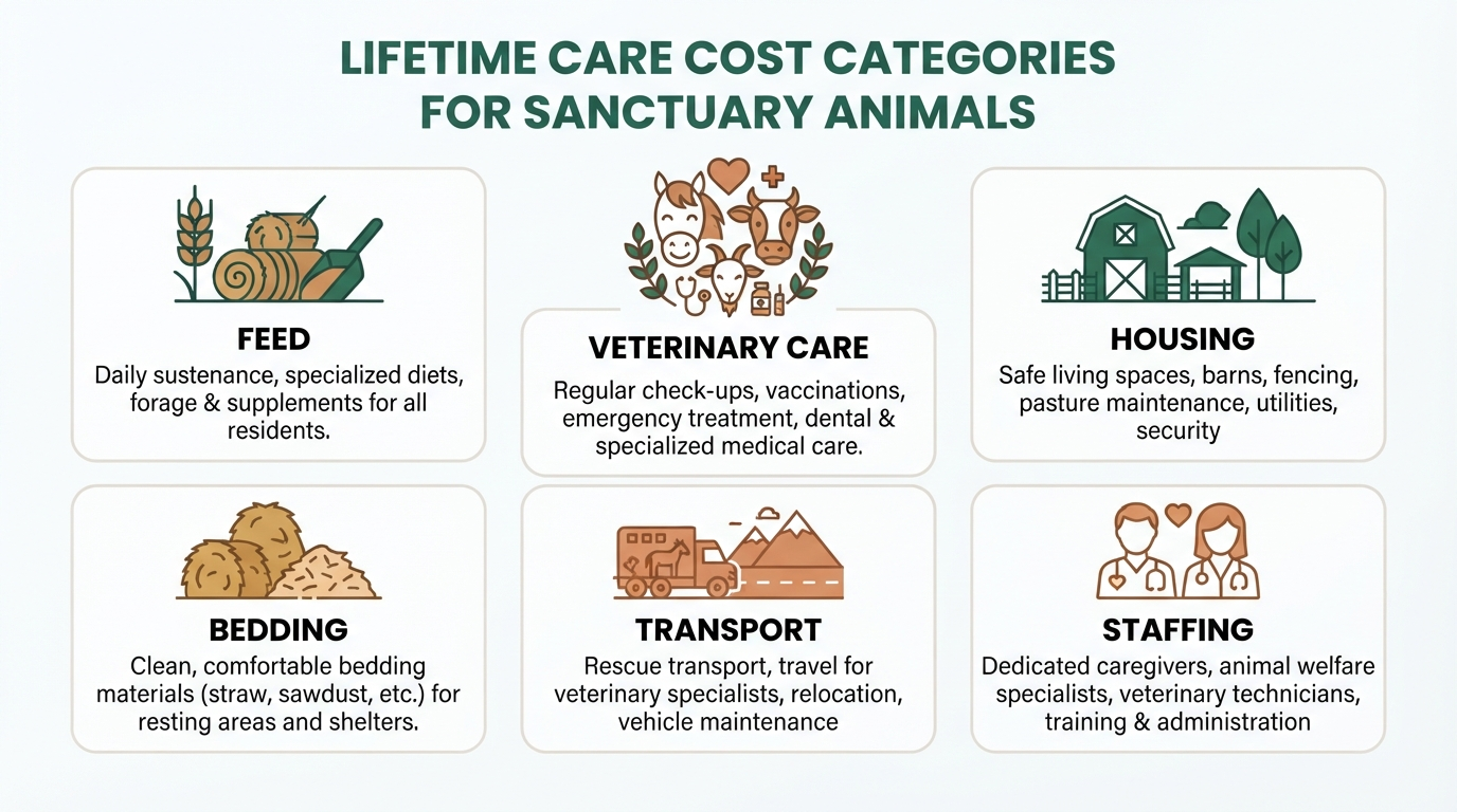 Estimate Lifetime Animal Care Costs: Essential Sanctuary Financial Planning Guide & Rescue Worksheet